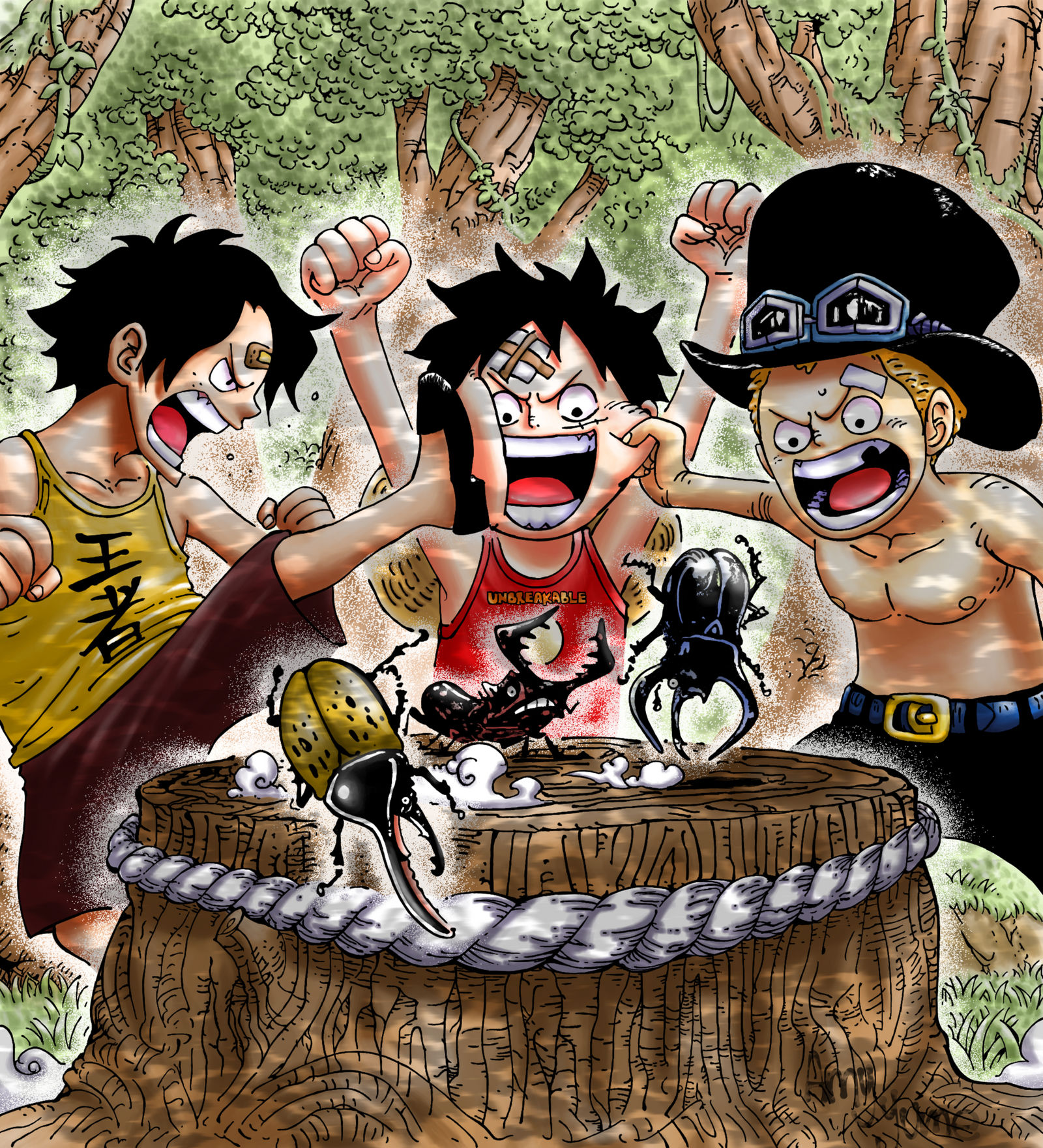 One Piece portada -manga #923- by amyume on DeviantArt
