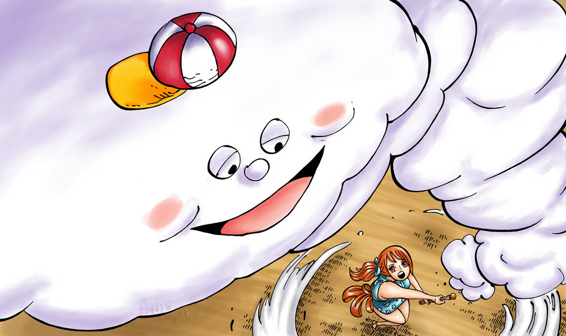 Nami & Zeus One Piece Wano Country - Nami - Magnet