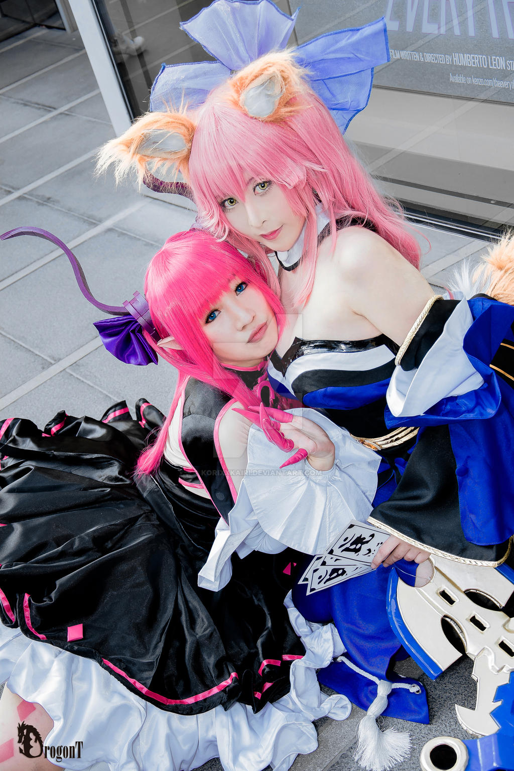 Tamamo x Elizabeth by Korixxkairi on DeviantArt