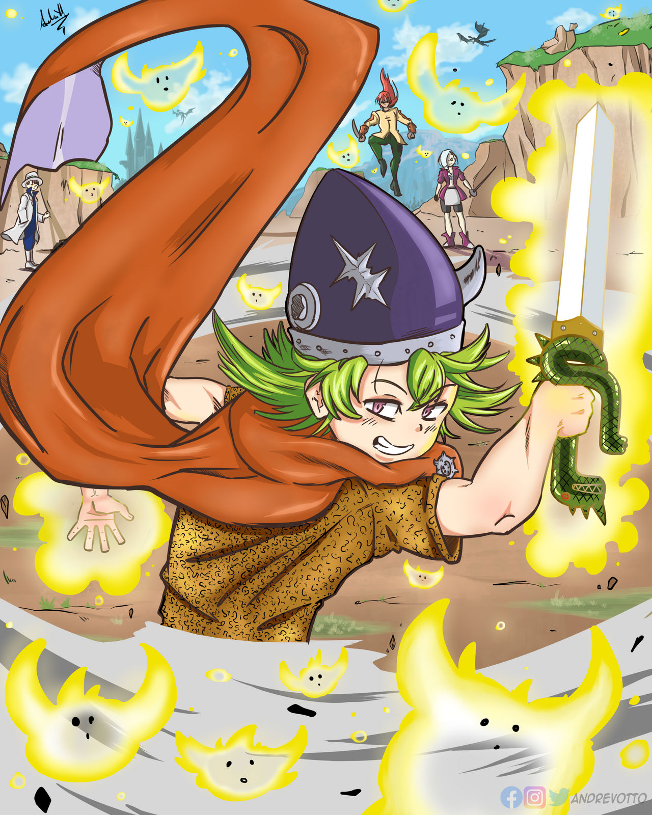 Percival Percival - Four Knights of Apocalypse by Andrevotto on DeviantArt