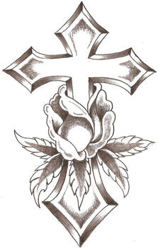 Cross Rose