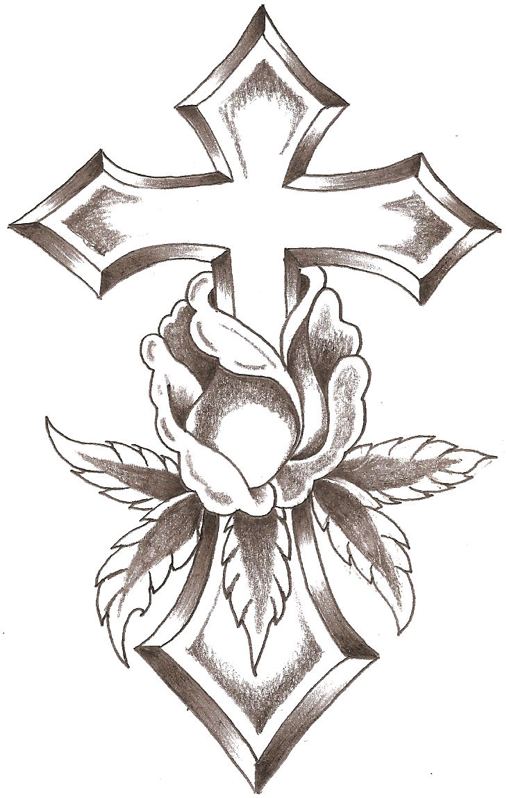 Cross Rose