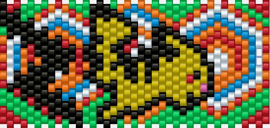 Pikachu Kandi Cuff Design