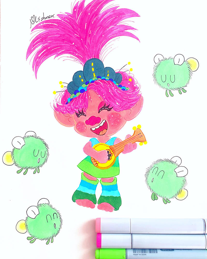 Queen Poppy String Queen Poppy by Ms-Sharazar on DeviantArt