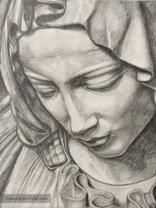 Piety - Pencil Drawing