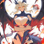 Artoria Lancer Alter dragonic mode