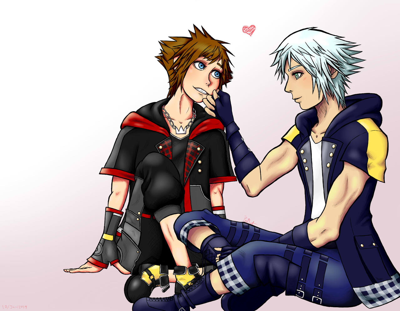 Sora X Riku Sora and Riku by YaBet on DeviantArt