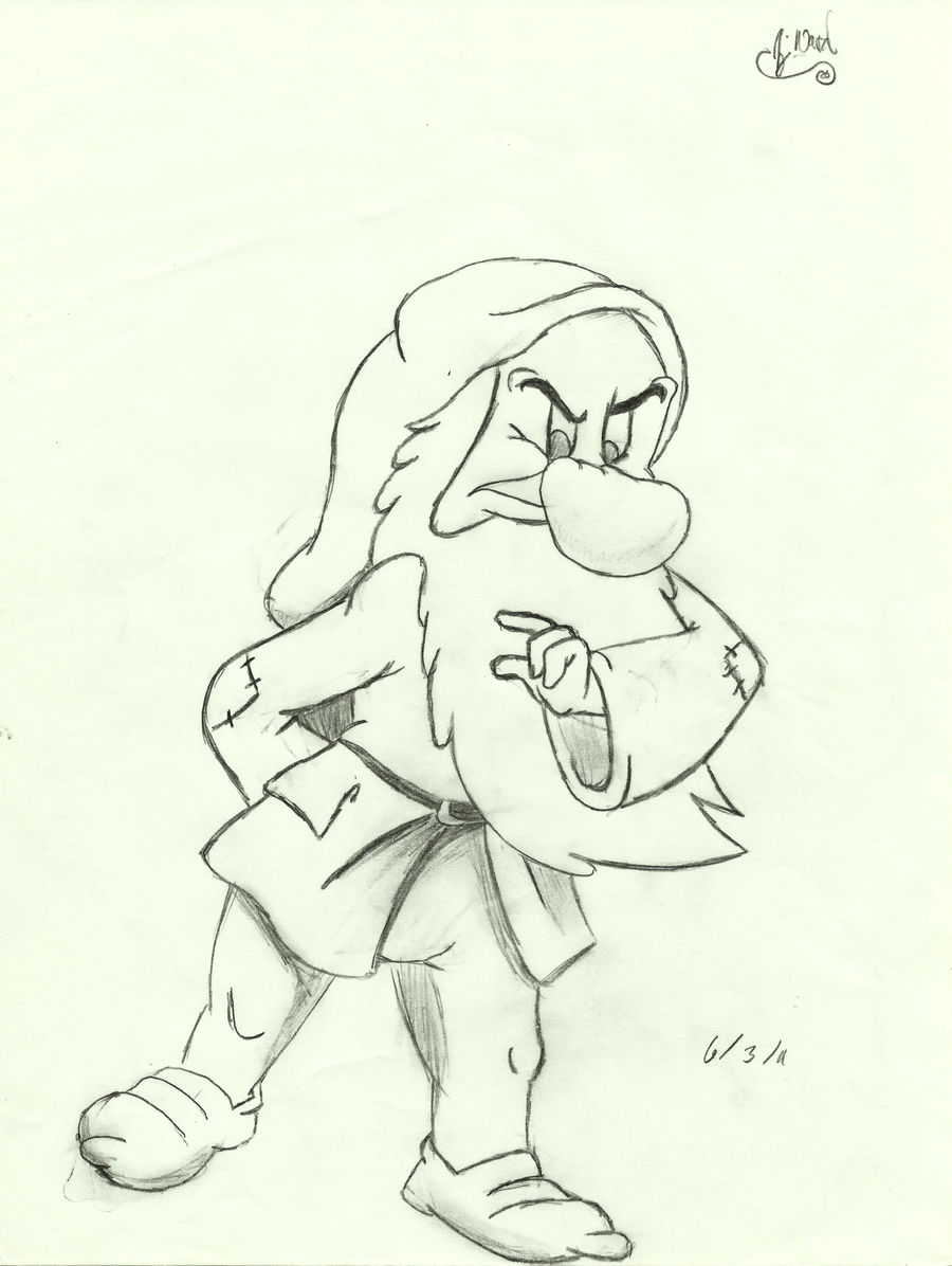 Cartoon Grumpy Deviantart Grumpy by Cortonna on DeviantArt