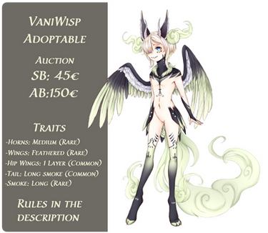 VaniWisp guest adopt [closed]