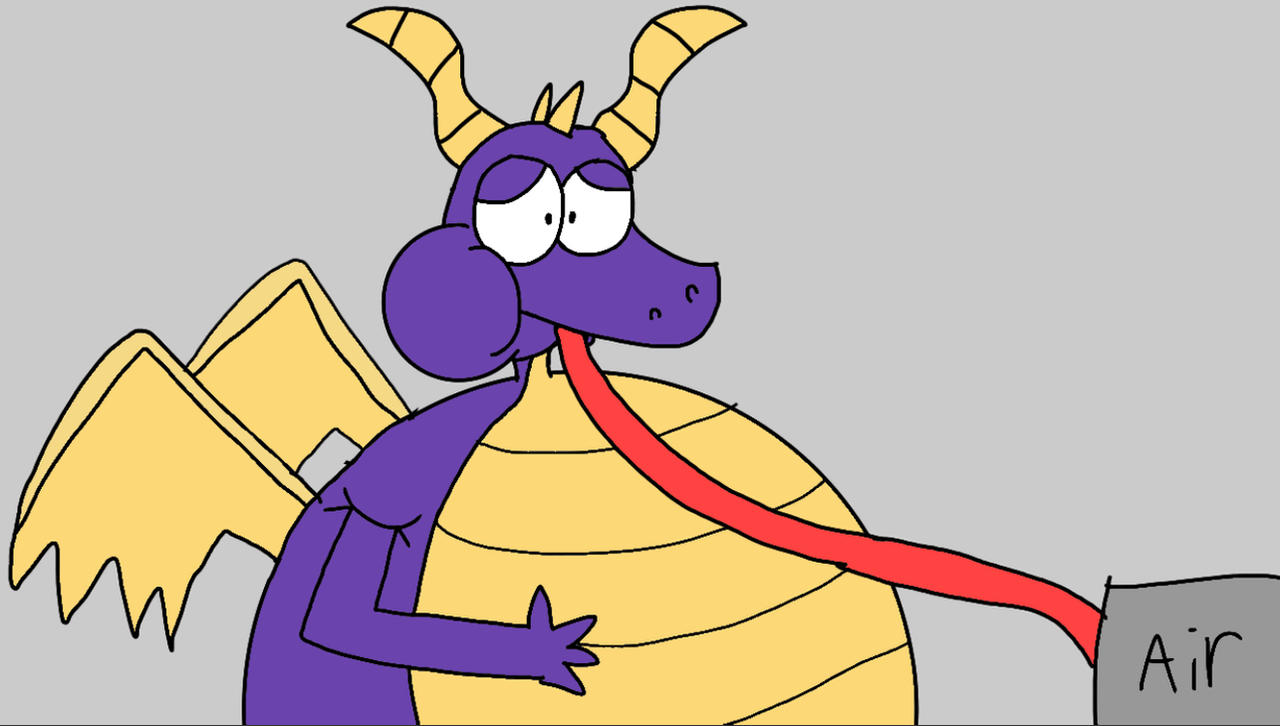 Spyro inflation by Thatiscrazyone on DeviantArt
