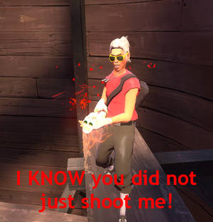 You did NOT just shoot me...