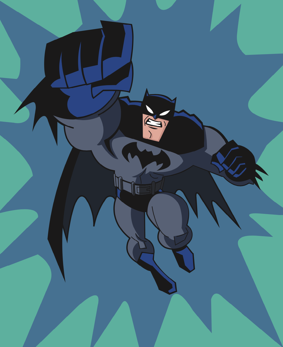 Batman(Justice League Action) by Bgill10 on DeviantArt