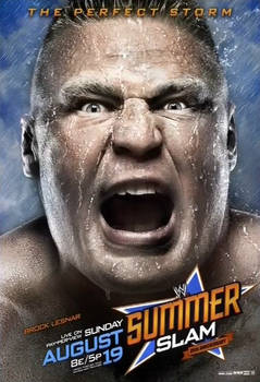 Brock Lesnar - SummerSlam 2012 Cover