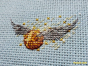 Itty Bitty Snitch Cross-Stitch