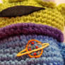 Toy Story Alien Amigurumi Embroidery Close-up