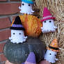 Crochet Amigurumi Mini Ghosts