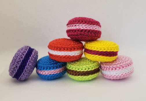 Crochet Amigurumi Macarons