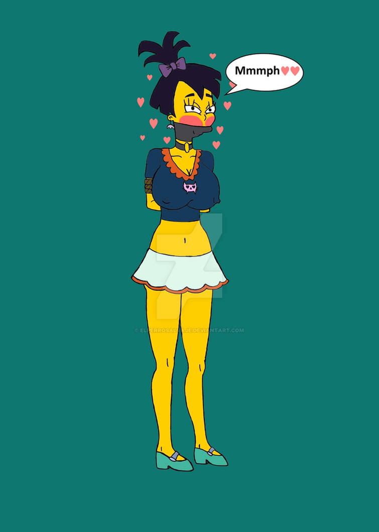 Gagged Love The Simpsons Edition Nikki Mckenna By Elperrosalvaje On 