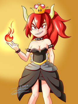 Princess Bowser Red