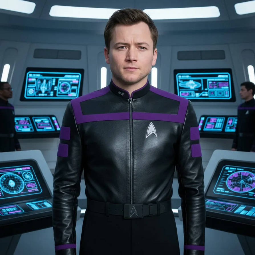 Taron Pascal Taron Egerton as Ensign Pascal Jammer by JamesTerrano on DeviantArt