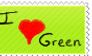 I love Green