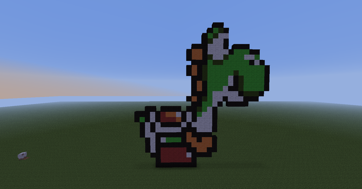 Minecraft Yoshi Rig Yoshi Minecraft by BakaHentai90 on DeviantArt