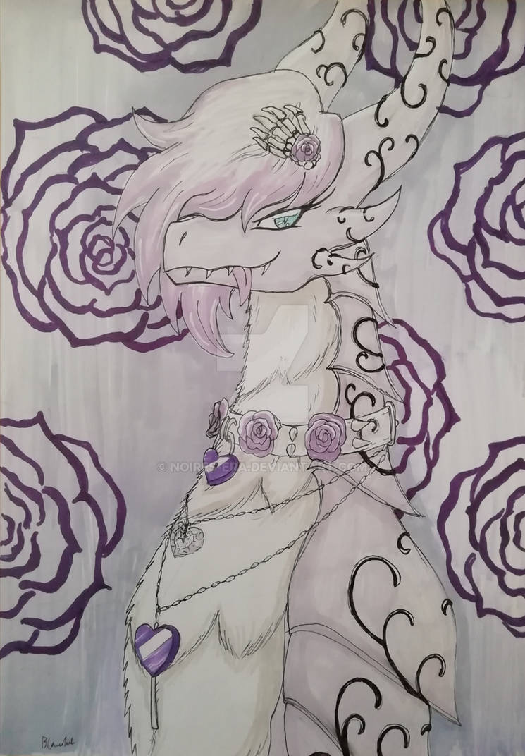 Red Roz Shira Shira rose themed by Noires-Era on DeviantArt