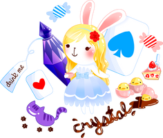 Crystal's Alice Bunny