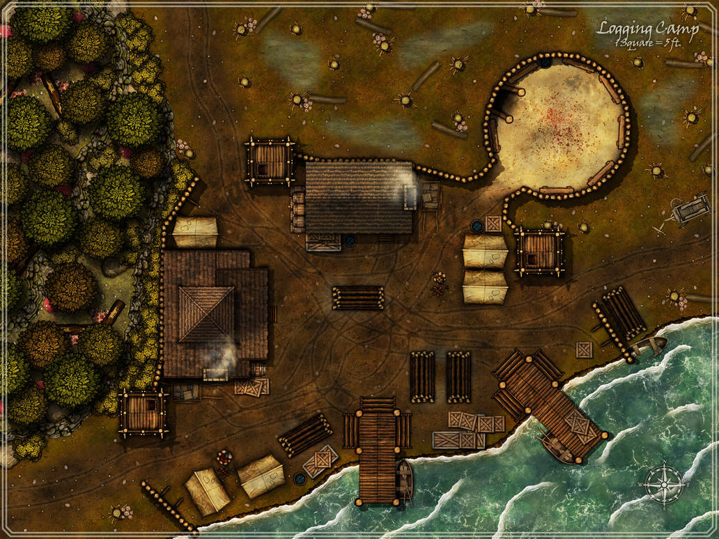 Logging Camp by FoundryAtropos on DeviantArt