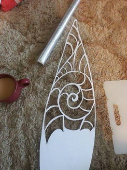 Disney fairy wing progress