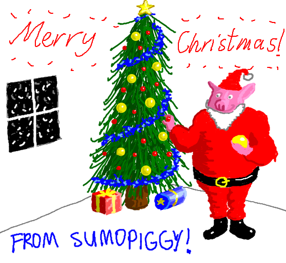 Merry Christmas From Sumopiggy