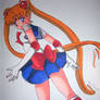 Sailor Moon looking back