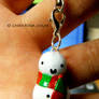 snowman charm