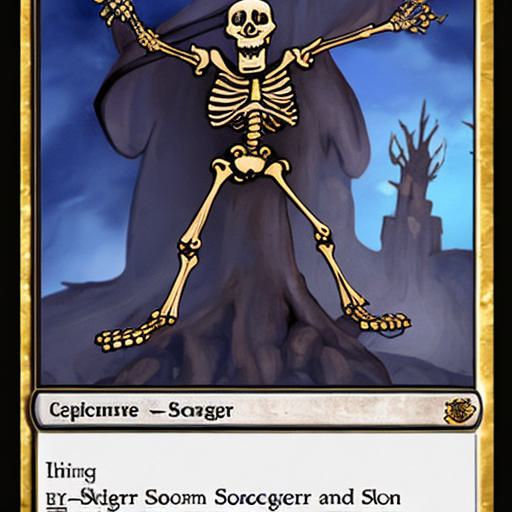 Magic Skeleton Sorcerer (AI Art) by TitaniumWanker on DeviantArt