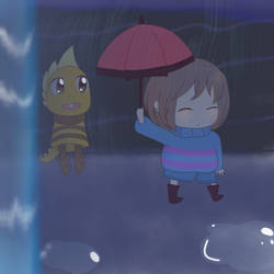 Raining | undertale