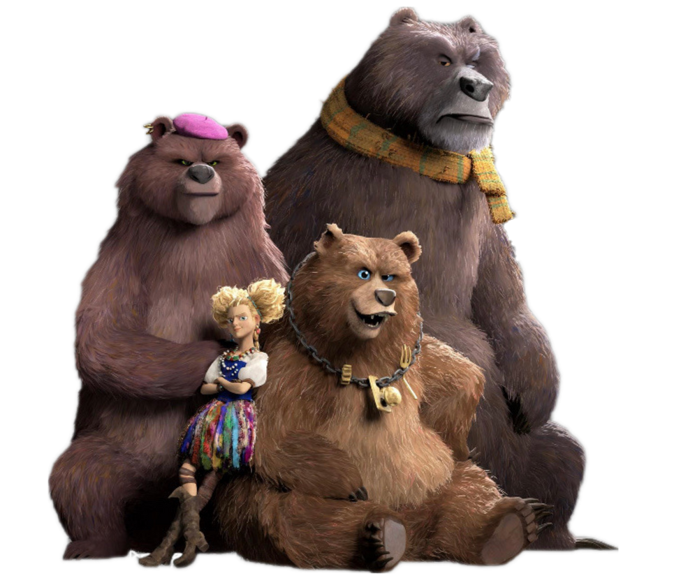 Three Beears Goldilocks and the Three Bears Crime Family vector by KHWarrior on ...
