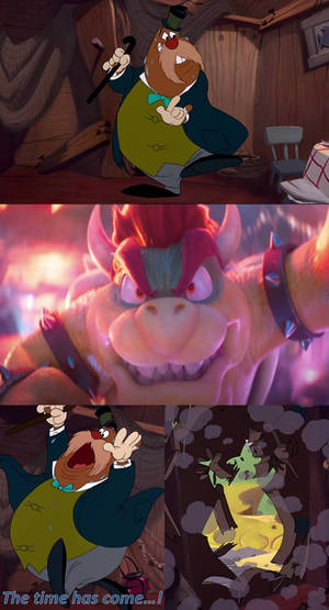 Bowser is Enraged with Mr. Walrus