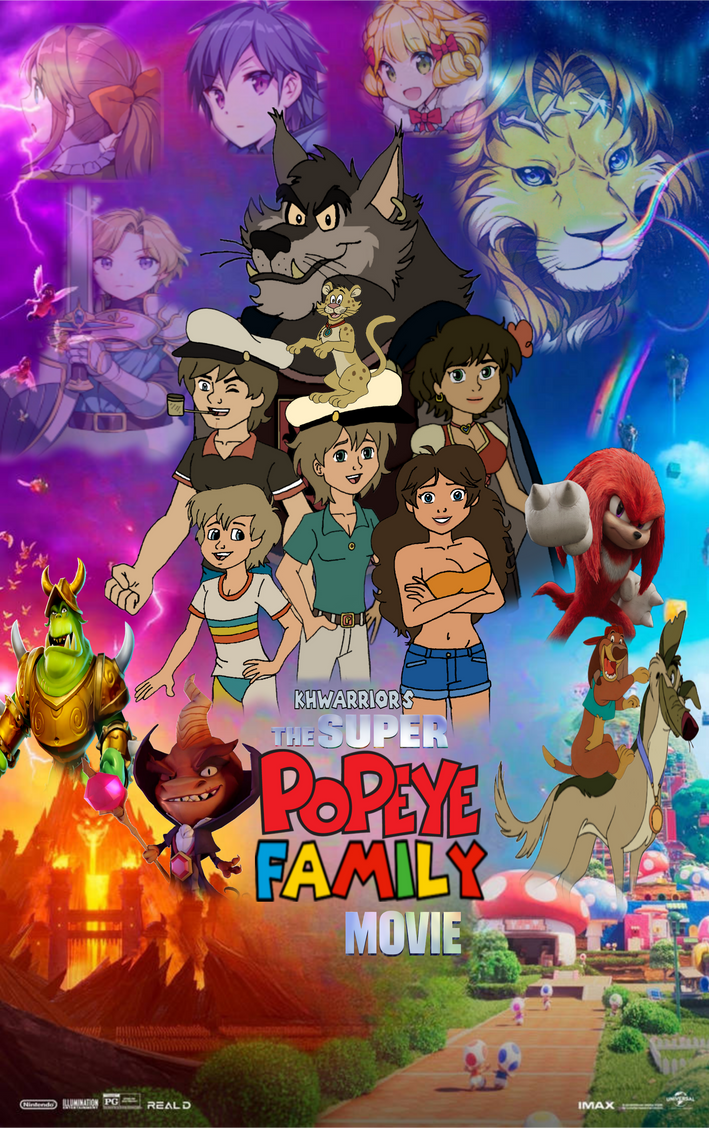 Popeye Family Computer The Super Popeye Family Movie poster by KHWarrior on DeviantArt