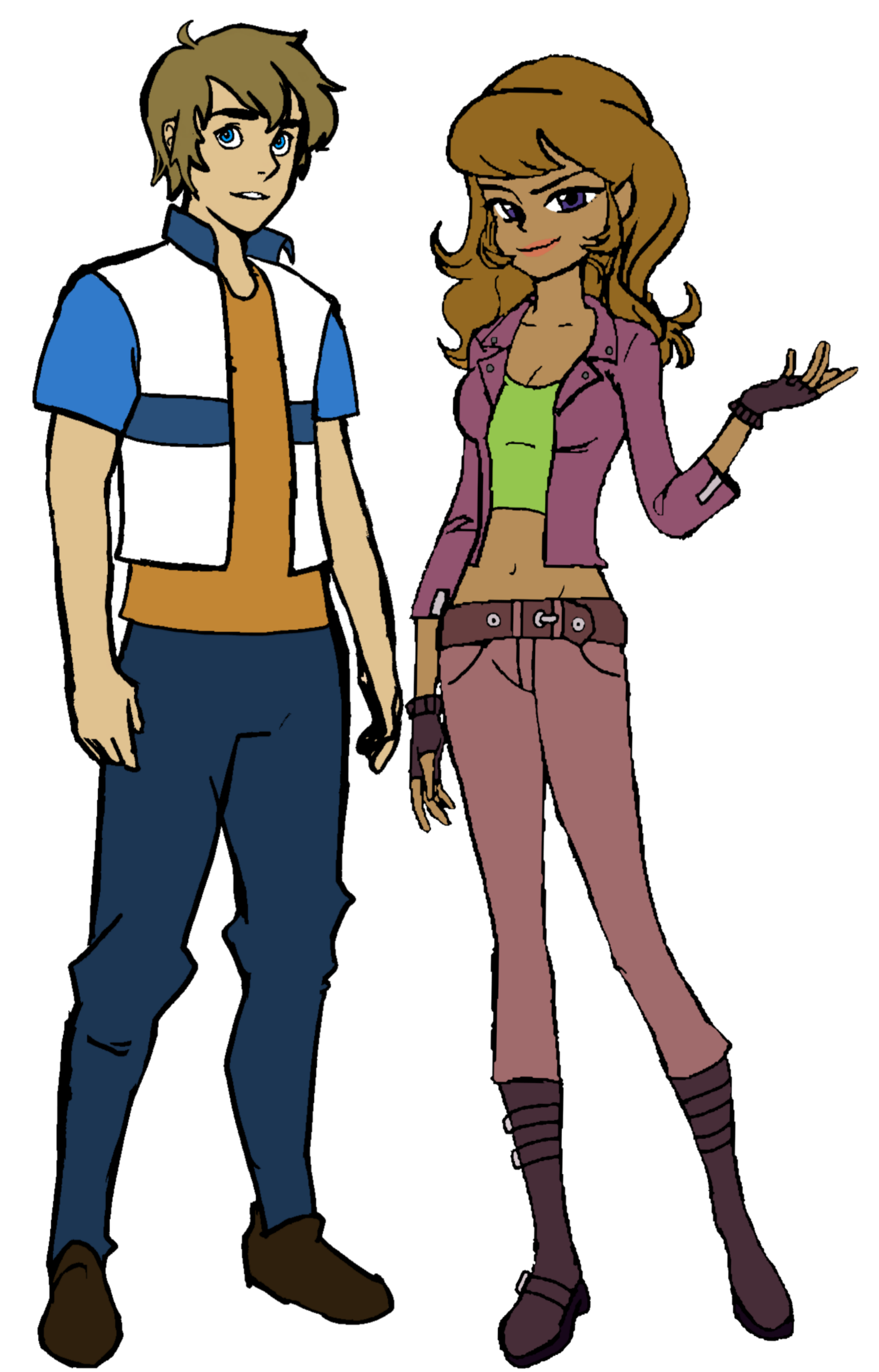 Fred and Daphne Blake-Jones by KHWarrior on DeviantArt