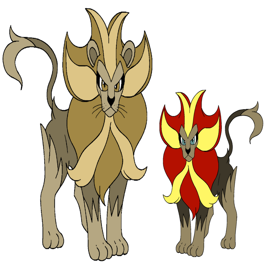 Aslan the Great Pyroar by KHWarrior on DeviantArt