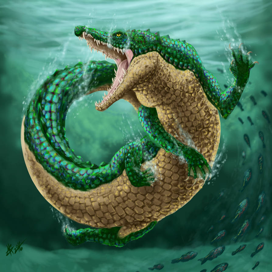 Colorful Gator That Colorful Gator by Dragoneon on DeviantArt