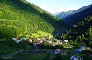 Svanetian village