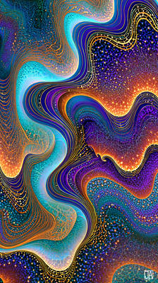 Waves of UV-Reactive Pointillism 28