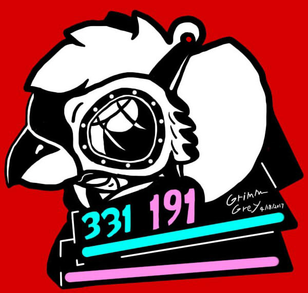 Persona 5 Inspired Profile Pic