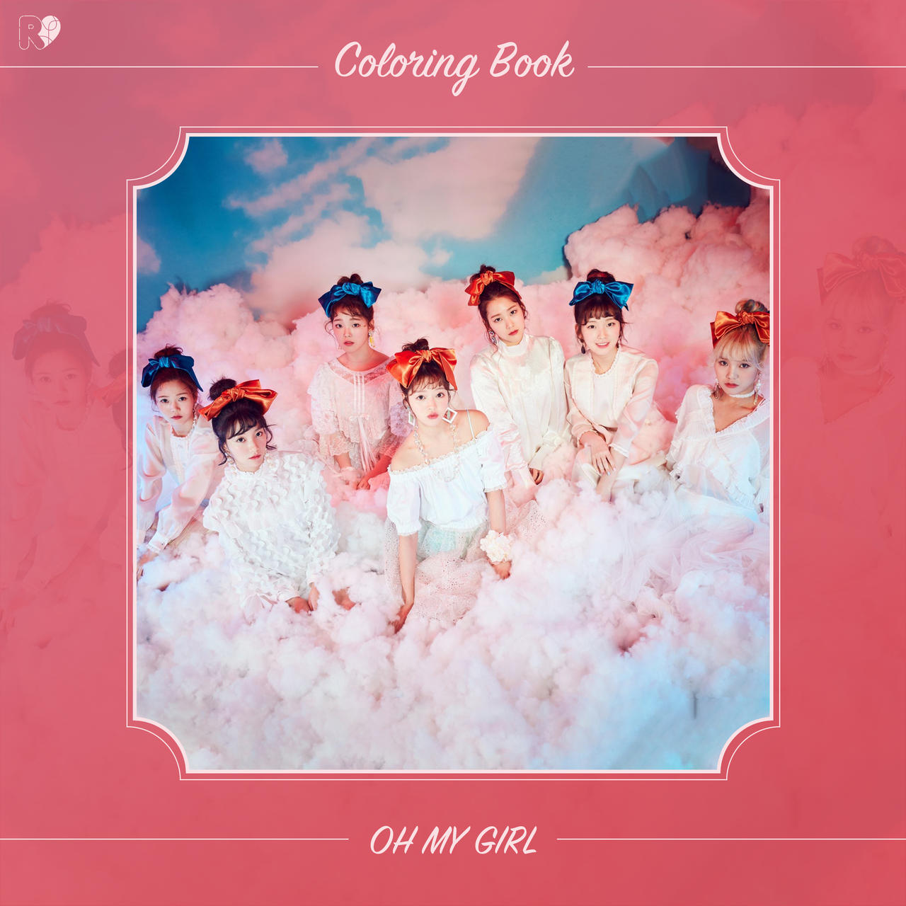Download Oh My Girl Coloring Book Album Cover By Areumdawokpop On Deviantart