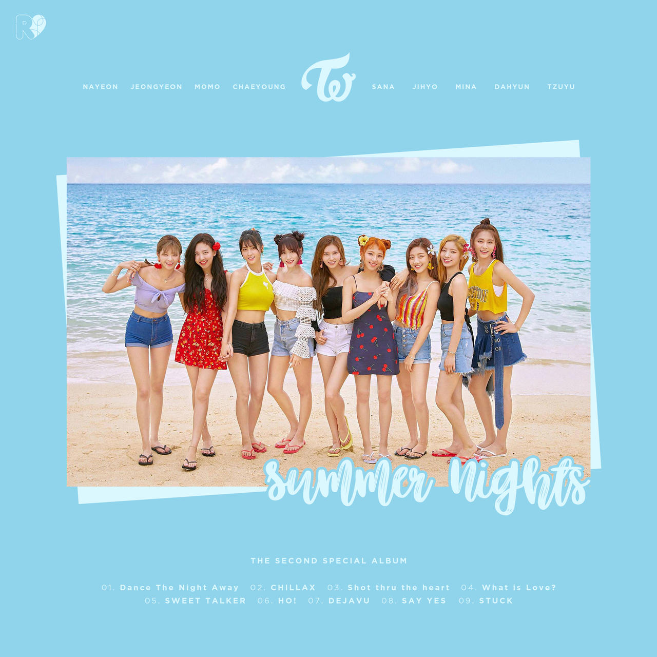 Twice Summer Nights Album Cover By Areumdawokpop On Deviantart