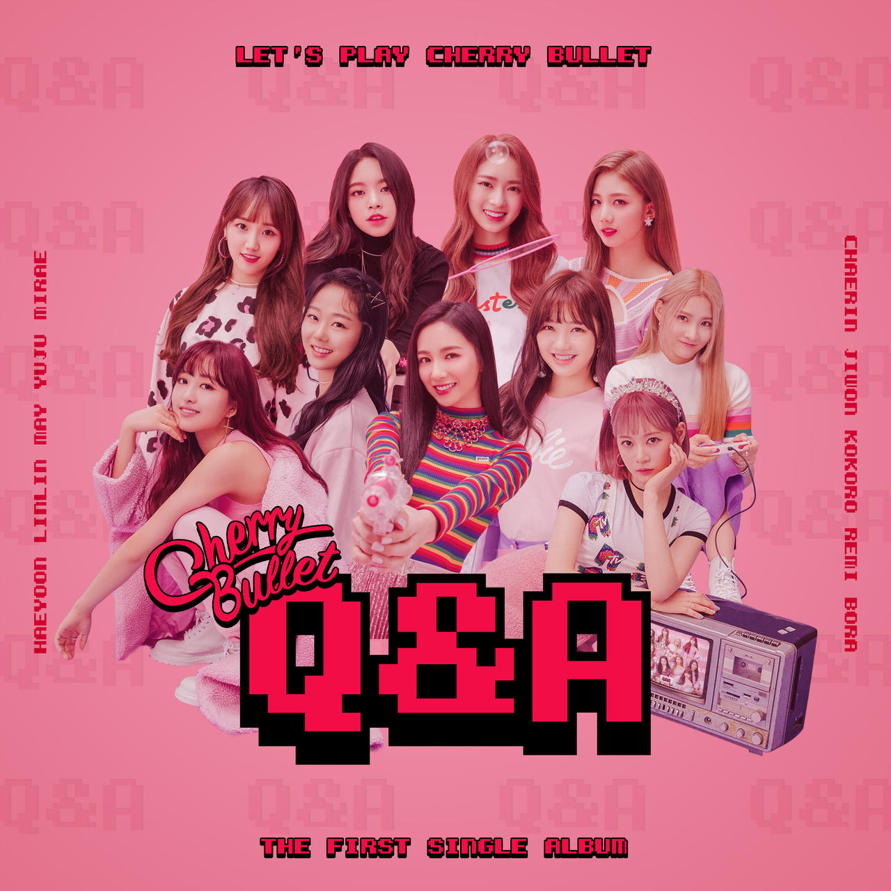 Cherry Bullet Let S Play Cherry Bullet Album Cover By Areumdawokpop On Deviantart