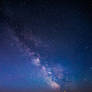 St Michaels Mount with milky way above