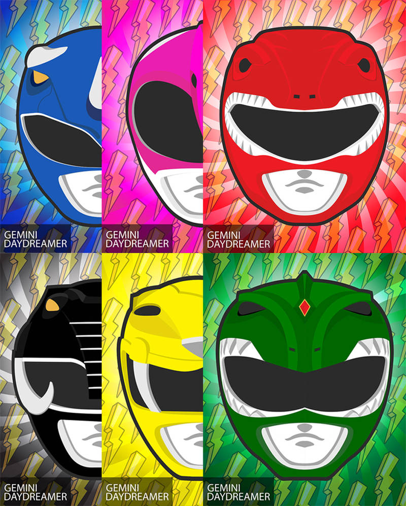 Original power rangers (1993) by GeminiDaydreamer on DeviantArt