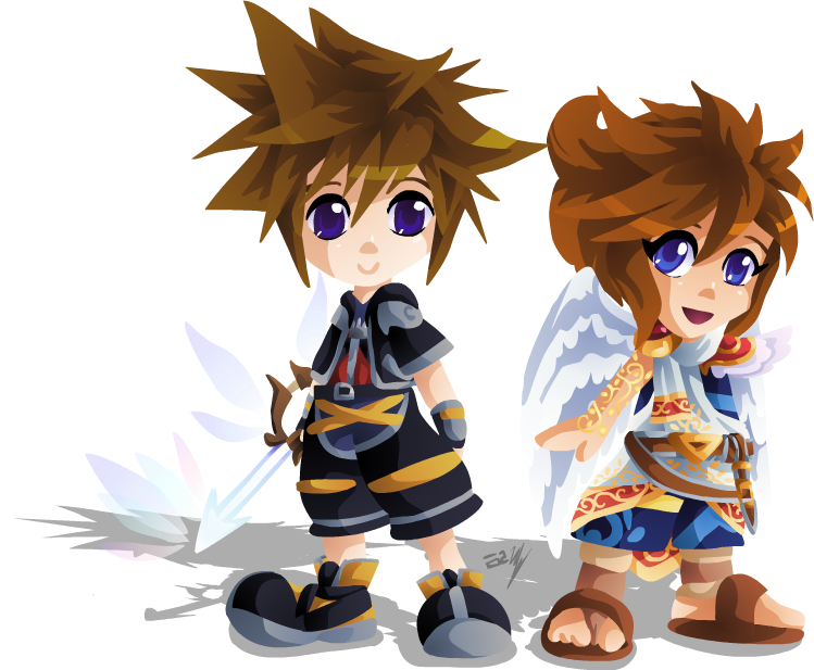 Sora and Pit